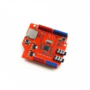 아두이노 MP3 Play Record / MP3 Music VS1053B shield board with TF card slot work with Arduino UNO MEGA